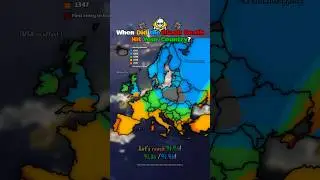 When did the Black Death hit your country? #europe #geography #mapping #countries