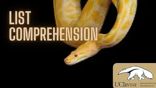 List Comprehension | Pythonic Code Part 1