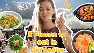 5 Places to eat in Bordeaux