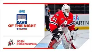 OHL Save Of The Night | Josh Rosenzweig | March 6, 2022