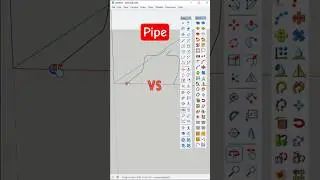 Master Making a 3D Pipe in SketchUp #shorts #sketchup