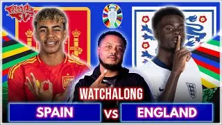Spain 2-1 England | UEFA Euro 2024 Final | Watchalong W/Troopz