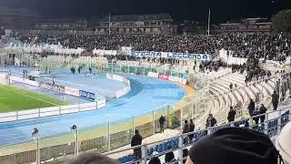 Pescara-Legnago il tributo della nord per Marco “il tedesco”
