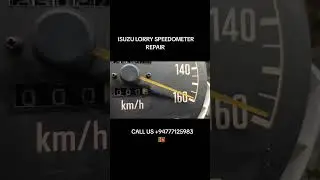 speed meter repair in sri lanka.isuzu lorry speedometer repair