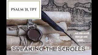 Psalm 31, TPT | SPEAKING THE SCROLLS&trade; SCRIPTURE MEDITATION #psalms