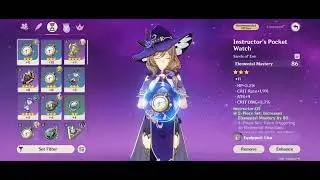 F2P Hyperbloom Lisa, Barbara, Xingqui, and Dendro Traveller