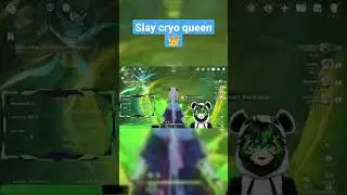 Genshin Impact - Ayaka Queen slapping Scaramouche #gaming #anime #genshinimpact #funny #genshin