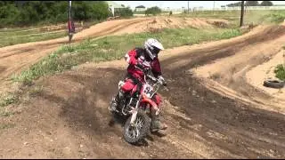 Veteran Pit Bike Racing - Speeding At Midway Speedway - Pit Bike Junkie Magazine