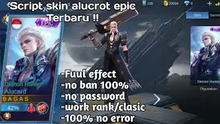 Script skin alucard epic Terbaru 2021 no password