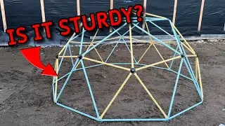 Is This Cheap VEVOR Climbing Dome Any Good? - Assembly & Review