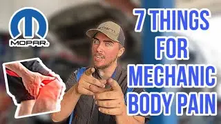 TOP 7 THINGS FOR MECHANIC BODY PAIN!! || Tools, Gadgets and More! || Prevent Injury and Strain