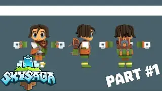 SkySaga Infinite Isles - Blender - Character male (Unity Asset)