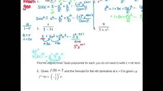 Using known Taylor polynomials