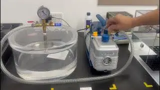 Density Meter DE-200M with Vacuum Chamber for porosity testing---Part Two