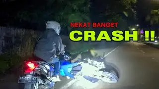 Riding malam full speed naik satria fu