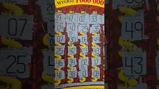 #180 // Gra o Milion 🎉🎉 40 zł 💥💥#lotto #zdrapka #zdrapkilotto