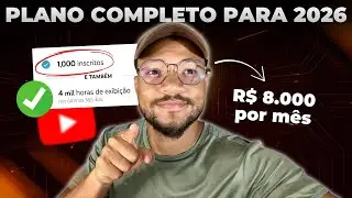 FA&Ccedil;A ISSO PARA VIVER DE YOUTUBE AINDA EM 2026