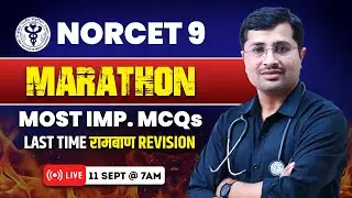 NORCET 9 Marathon | NORCET Most Imp. MCQs | KGMU | SGPGI | CHO Exam Preparation | NPrep | Himmat Sir
