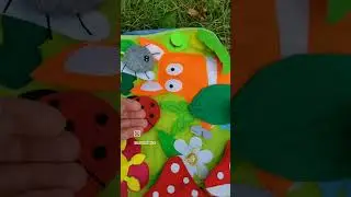 Felt-fabric baby play mat absolutely safety  #busykids #babycarpet #babyplaymat #sensorytoys