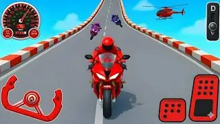 Mega Ramp Bike Racing 2025 😱 Extreme Bike Jumps & Crazy Stunts | Android Gameplay