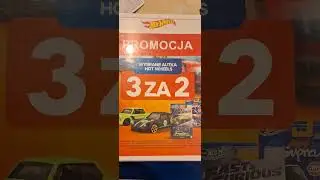 W smyku jest promocja na hot wheels 3 za 2