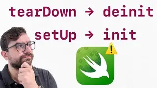 Освоение быстрого тестирования: миграция XCTest setUp/tearDown в init/deinit (с оговоркой ⚠️)