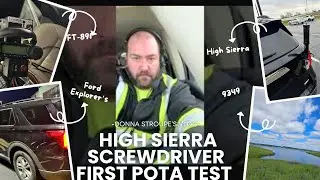POTA Activation US-9349 Trying Out The New High Seirra Screwdriver
