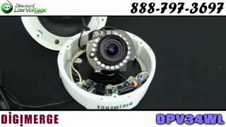 Ultra Resoltion WDR Vandal Proof Dome Camera | DPV34WL