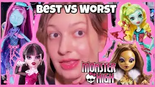 The BEST (and worst) Monster High Dolls Ever Made