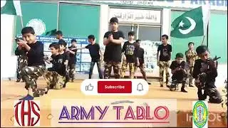 Hamara Pakistan | Army Tablo| Performance on National Song 🎵 |Pakistan Day