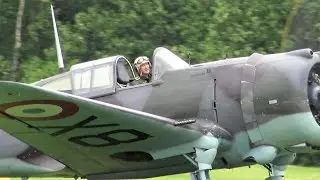 Curtiss H.75 Hawk  Meeting de La Fert&eacute; Alais 2019