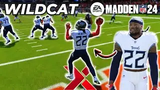 HOW TO RUN THE WILDCAT FORMATION IN MADDEN 24!