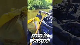 Szok czy ludzka norma? #nature #river #people #life #woda #sprzątanie #shame