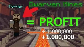Dwarven Mines BAZAAR FLIPPING | Money Making Method | Hypixel Skyblock