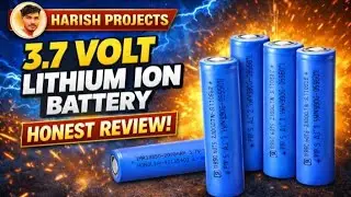 3.7V 18650 Lithium-Ion Battery Unboxing🔥| Reality of harish project 