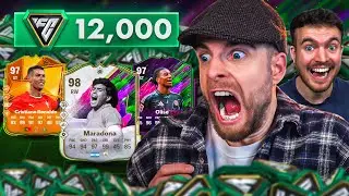WIEDER unfassbares GLÜCK! 😲😱 WER erreicht mit 100€ MEHR in 1 STUNDE in FC 25 ?!