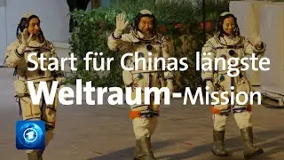 Taikonauten erreichen chinesische Raumstation 