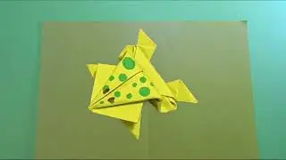 ORIGAMI GRENOUILLE - TUTO SPECIAL DEBUTANTS & ASTUCES