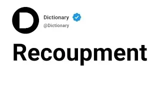Recoupment Meaning In English