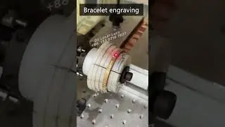 Custom gold bracelet laser engraving machine / Laser engraving machine for Ring Bracelet Bangle