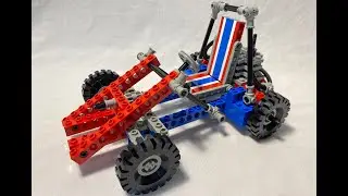 Vintage Technic!  Expert Builder Desert Racer LEGO Set 8841 From 1983!