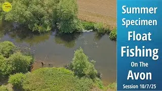 Summer River Waggler Float Fishing For Specimens - Back on The Avon + Update - 10/7/25 (Video 590)