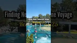 FINDING NEMO RIDE REOPENING SOON!!! 😱😱