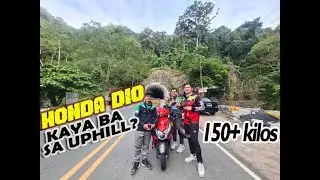Kaya ba sa akyatan ni Honda Dio | 110cc at 125cc sa uphill | Kaybiang Tunnel