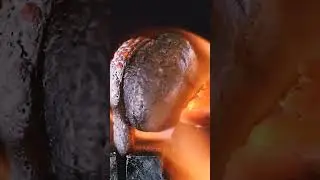 Burning Ear Bud With Butane Torch - 50 #shorts #asmr #macro #closeup #slomo #zoom