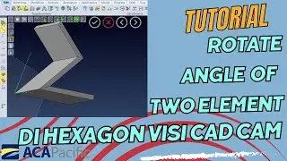 Tutorial Hexagon Visi Rotate Angle of Two Element - PT. ACA Pacific