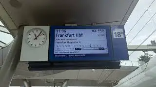 NS International ICE Omroep op Station Utrecht Centraal 8 Juni 2025