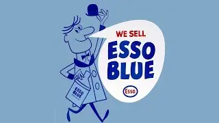 Boom Boom Boom Boom Esso Blue adverts from 1958, 1959 and 1971