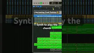 🎶 Recreating Cruel Summer with Only Logic Pro Stock Instruments! 🎹