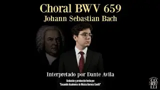 Preludio Coral BWV 659 